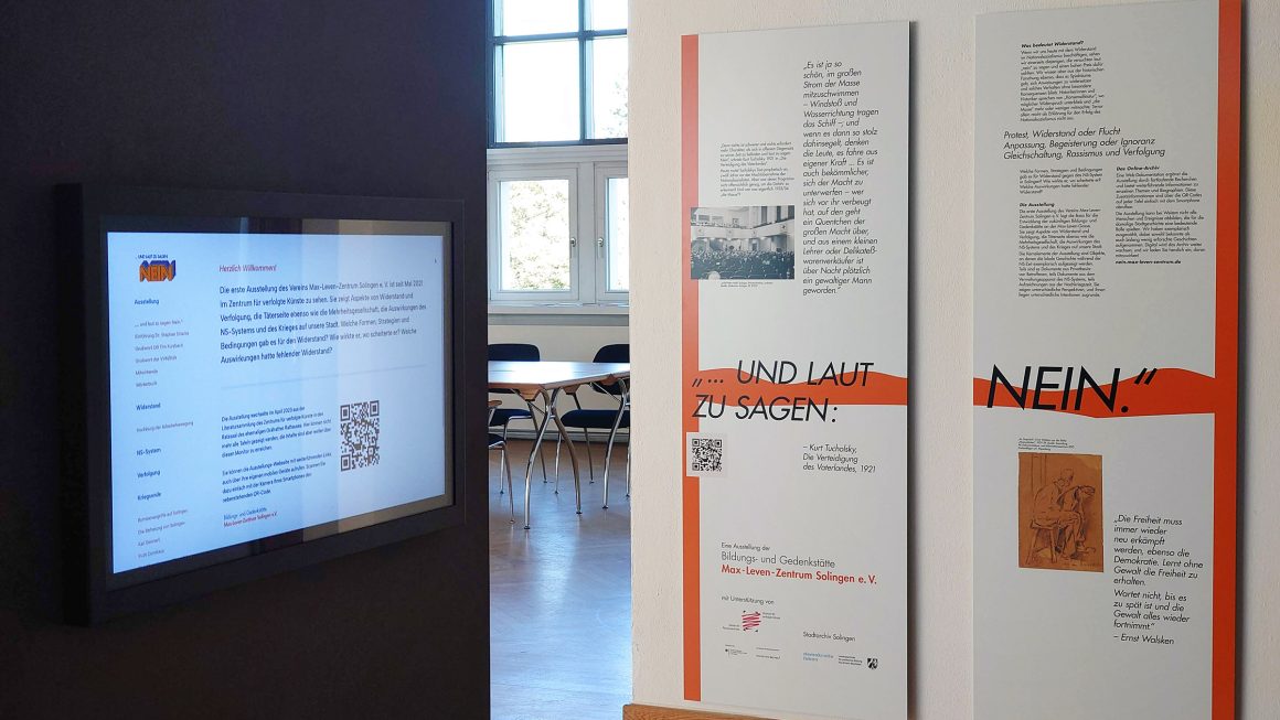 Ausstellung im Ratssaal und im Alten Bahnhof